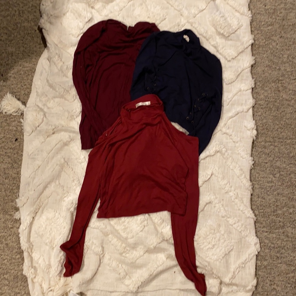3 shirts for $15!!